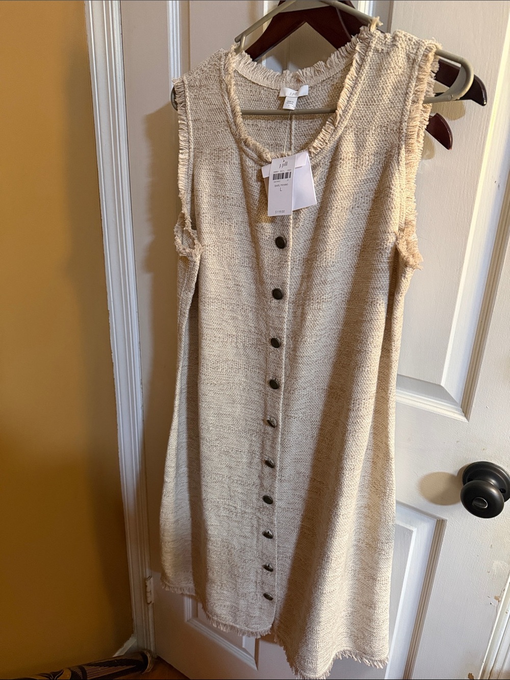 NWT J. Jill Button-Front Midi Dress with Matching Jacket - Picture 5 of 8